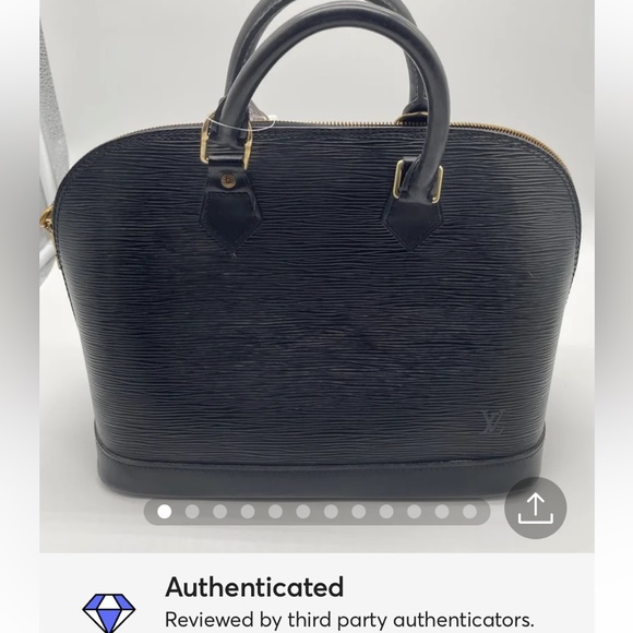 Louis Vuitton Handbags - SOLD‼️Louis Vuitton Epi Alma black